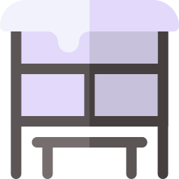 Bus stop icon