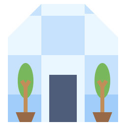 invernadero icono