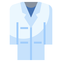 Lab coat icon