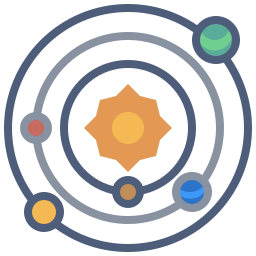 Solar system icon