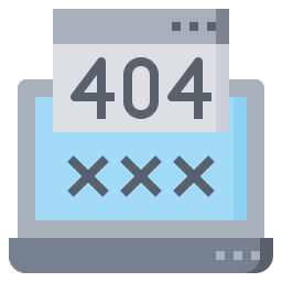 Error 404 icon