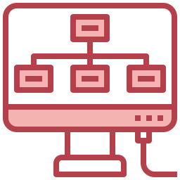 Hierarchical structure icon