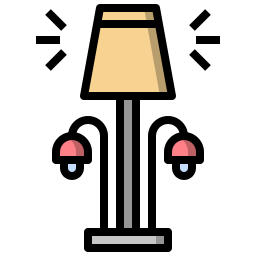 Table lamp icon