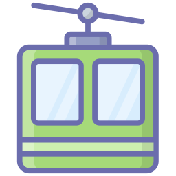 Cable car icon