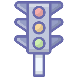 Traffic lights icon