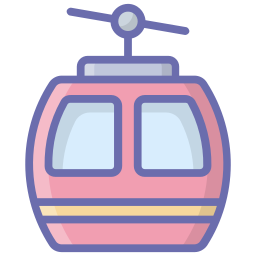 Cable car icon