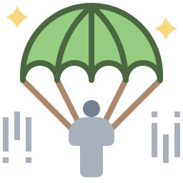 Paragliding icon