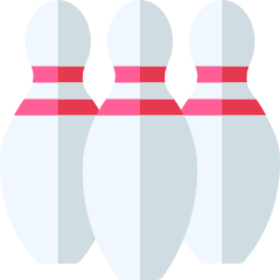 Bowling pins icon