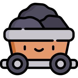 Mine cart icon