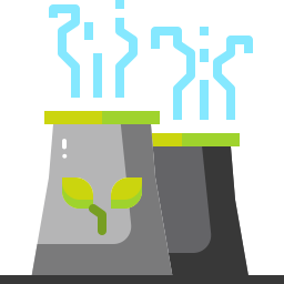 nucléaire Icône