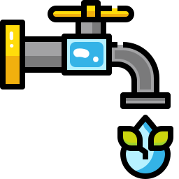 Water saving icon