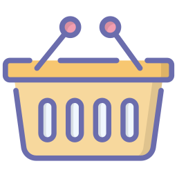 Shopping basket icon