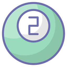 Pool ball icon