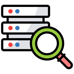 Data searching icon