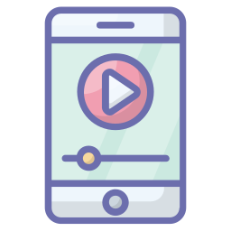 mobiles video icon