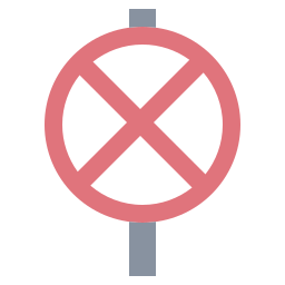 No stopping icon