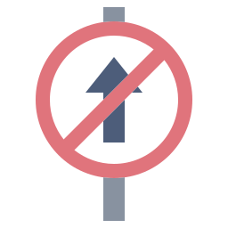 No entry icon