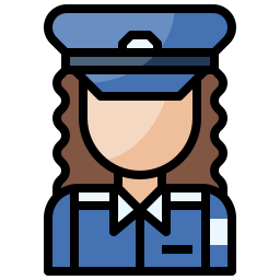 policía icono