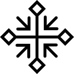 floco de neve Ícone