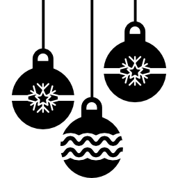 Рождественские шары иконка
