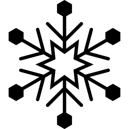 sneeuwvlok icoon