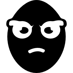 달걀 형 얼굴 icon