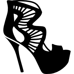 Туфли на платформе иконка