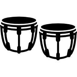 tambores de tetera icono