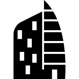 edificio burj al arab icono
