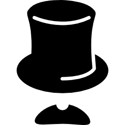 kapelusz z wąsami ikona