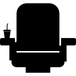 Cinema chair icon