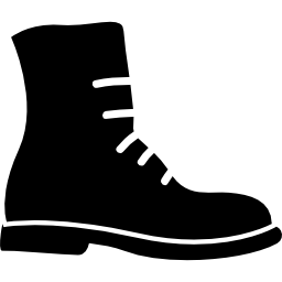 Military boot icon