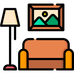 diseño de interiores icono