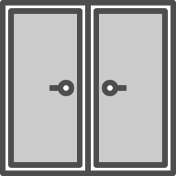 Double door icon