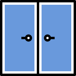 Double door icon