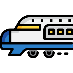 Скоростной поезд иконка