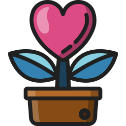 Love plant icon