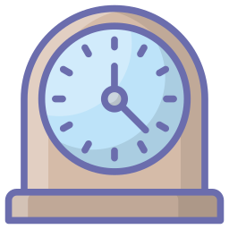 Table clock icon