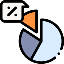 cirkeldiagram icoon