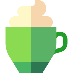 café latté icono