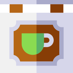 Coffee shop icon