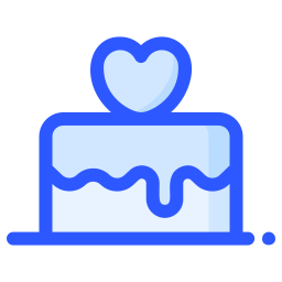 Wedding cake icon