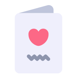 Wedding invitation icon