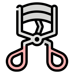 Eyelash curler icon