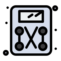 Weight scale icon