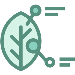 Leaf design icon
