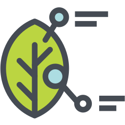 Leaf design icon