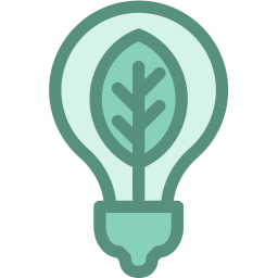 Eco light icon