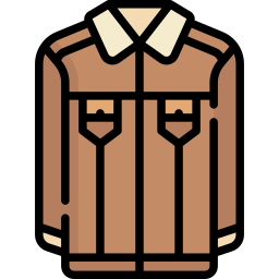 Denim jacket icon