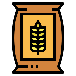 bolsa de grano icono